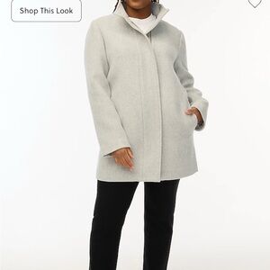 New with tags light gray coat.